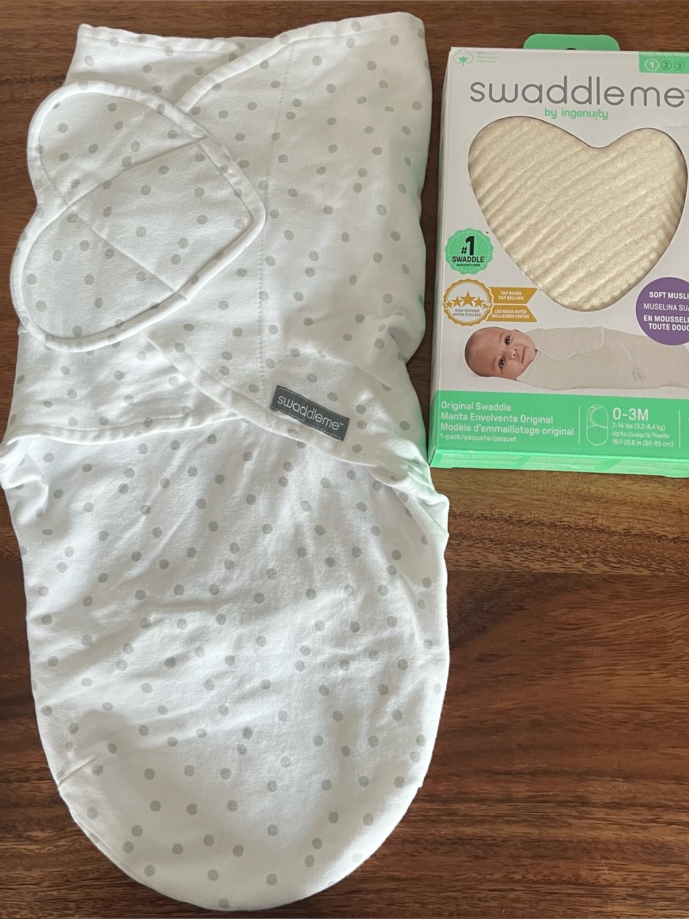SwaddleMe Swaddle Lot of 2 NEW